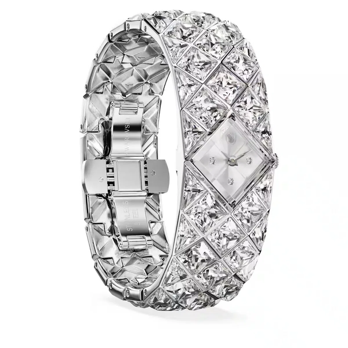 Swarovski Damenuhr Curiosa Bangle Silberfarben 5724515
