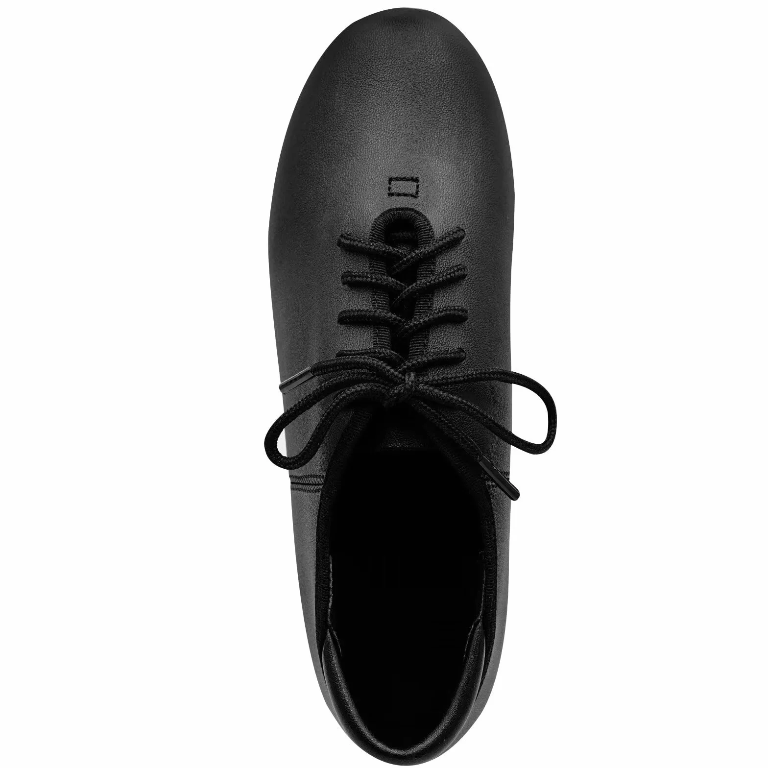 Schwarz Leder Tapschuhe Volle Sohle Oxford Steppschuh für Damen Männer Kinder