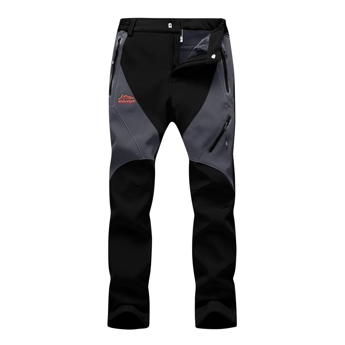 Skihose Damen Winter Schneehose Thermo Snowboardhose Wasserdicht Softshell Wanderhose Winddicht Warm Ski Hosen Stretch Funktionshose Outdoor Verdickte Arbeitshose Frauen ReißVerschlusstaschen