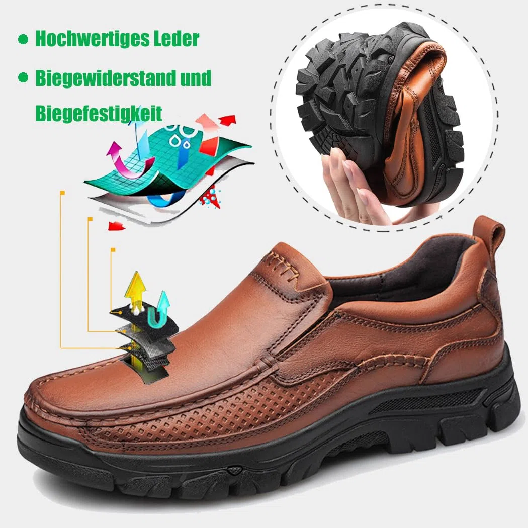 Herrenschuhe Klassische Loafers Slipper Freizeitschuhe Business Casual Lederschuhe