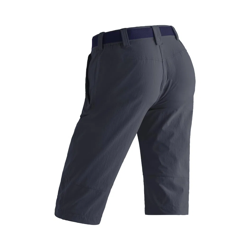 Maier Sports Kluane, Kurze Damen Wanderhose, Wasserabweisende Outdoorhose für Trekking und Hiking, PFC-frei, mSTRETCH pro 4 & Dryprotec