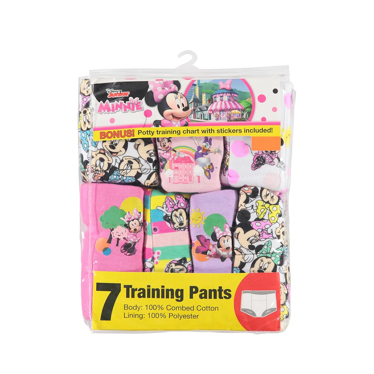 Disney Baby-Mädchen Kleinkind, Trainerhöschen, aufs Töpfchen gehen (7er Pack)
