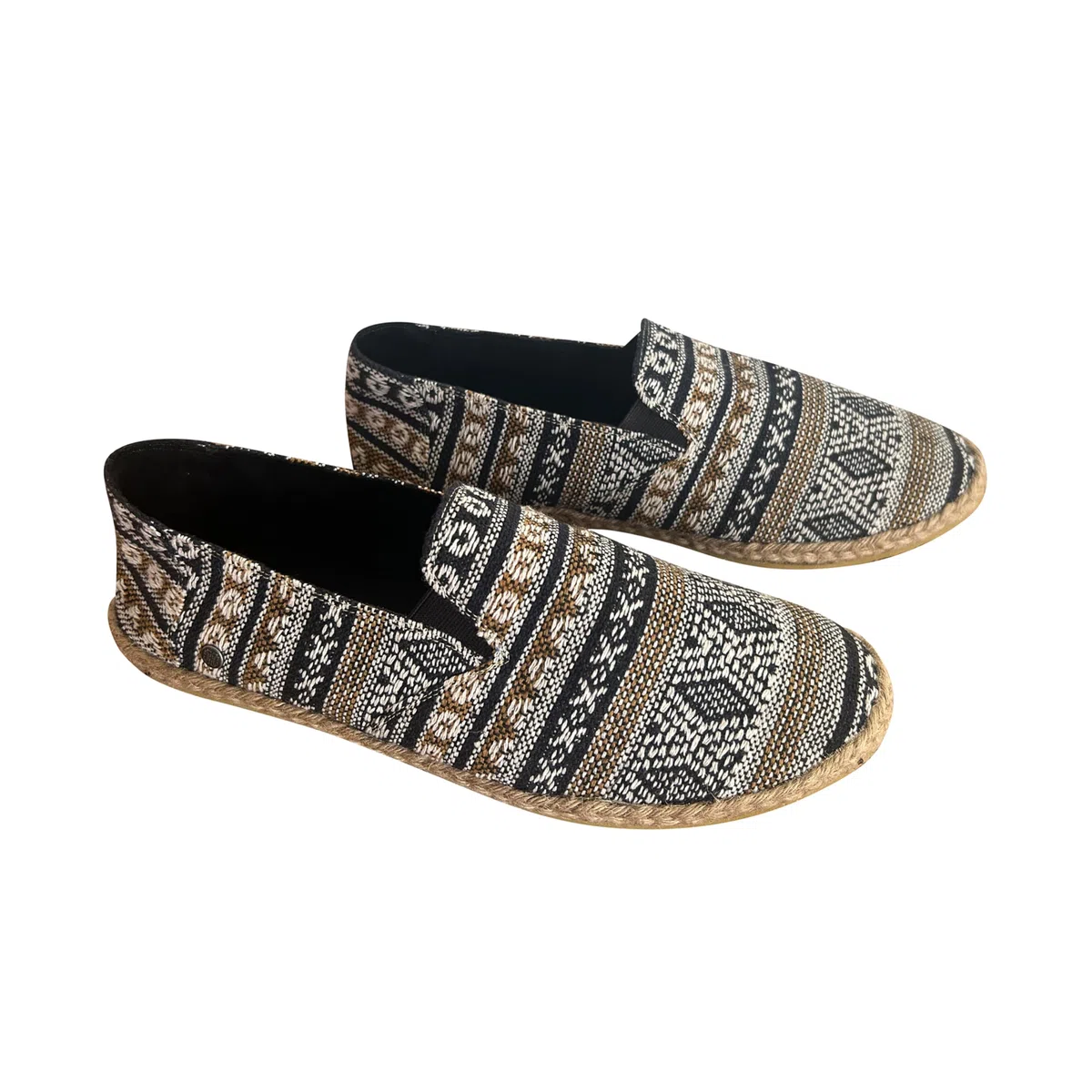 virblatt - Espadrilles Herren | Baumwolle | Sommerschuhe Herren Espandrillos Herren Slipper Stoffschuhe Freizeitschuhe