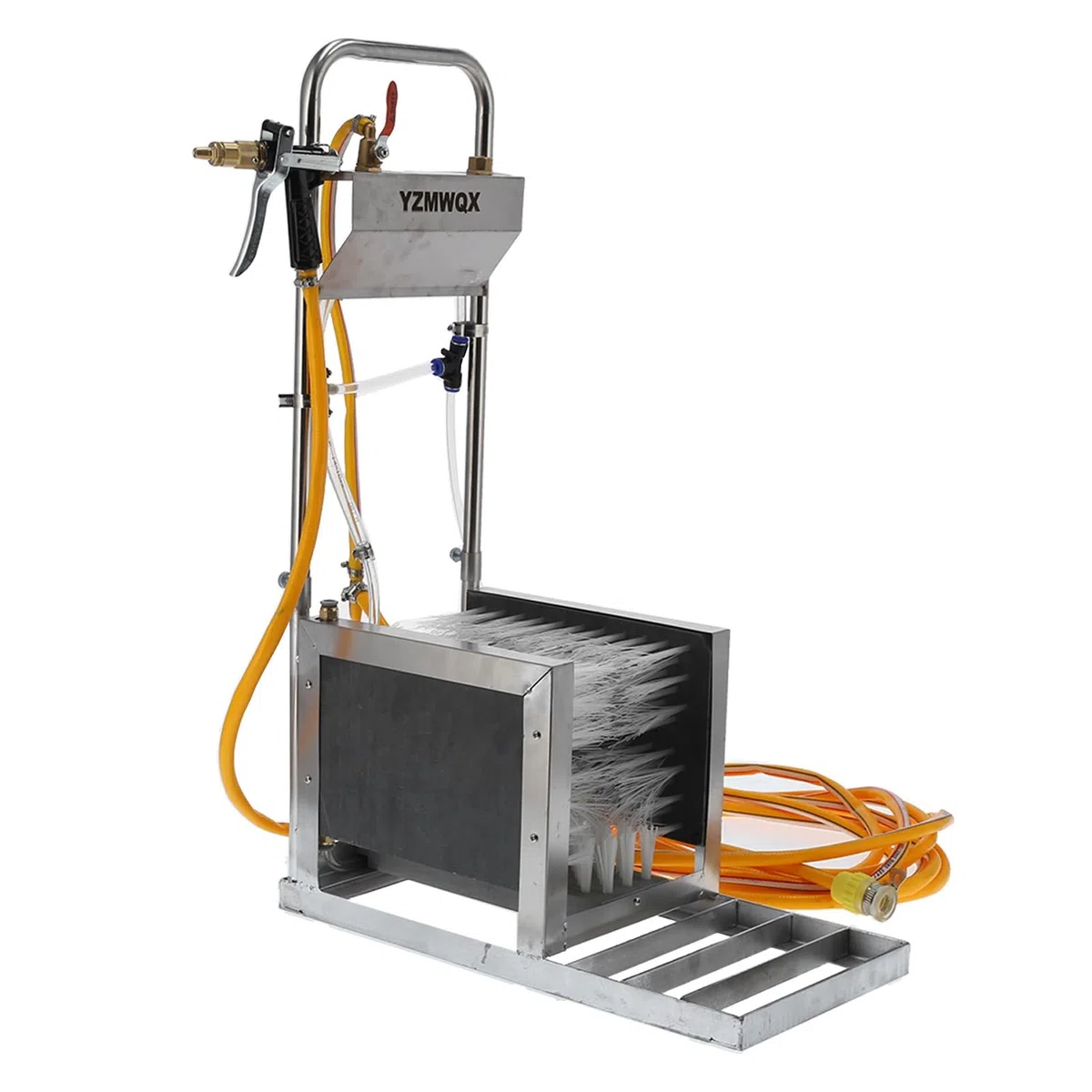 Domary Edelstahl-Regenschuh-automatische Wäscher-Reinigungsmaschine für Viehzuchtbetriebe