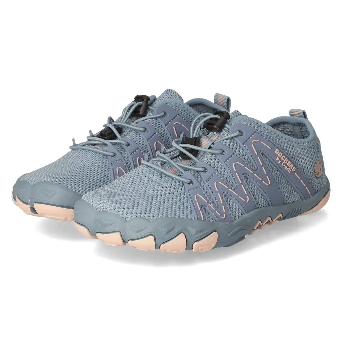 Dockers by Gerli 56WR602700606 Mädchen Sneaker Low Textil in blau - Gr. 28