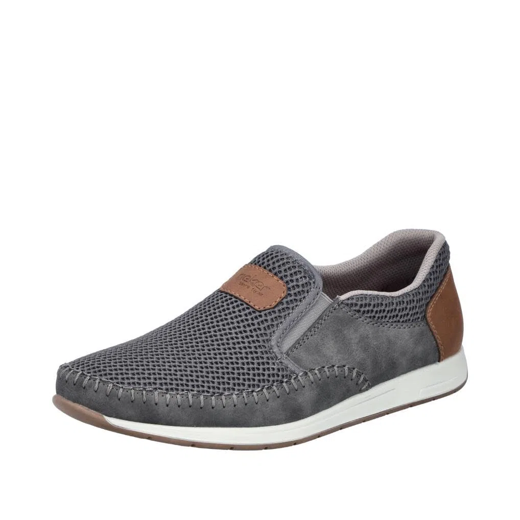 Rieker Herren Slip-On Sneaker 11954, Männer Halbschuhe