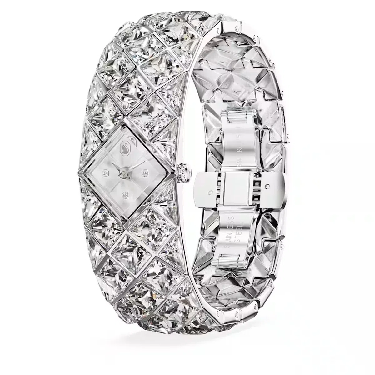 Swarovski Damenuhr Curiosa Bangle Silberfarben 5724515