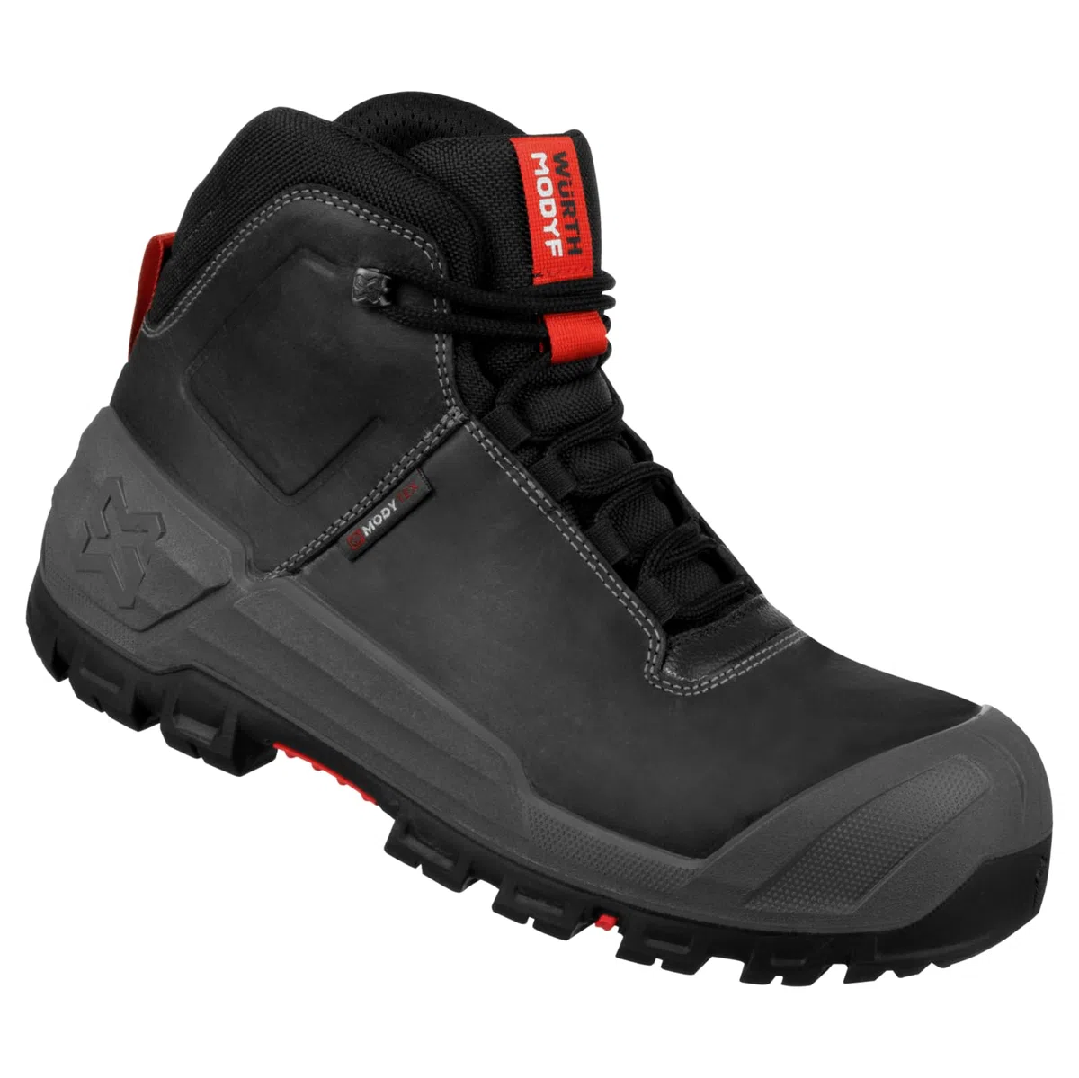 WÜRTH MODYF Sicherheitsstiefel Cronos MID S7S für Herren und Damen in versch. Farben - wasserdichter Arbeitsstiefel mit Zehenschutzkappe aus Fiberglas - in den Größen 36-49