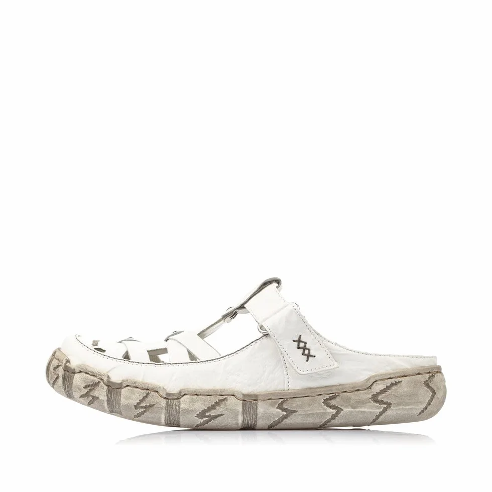Rieker Damen Clogs L0396, Frauen Slipper