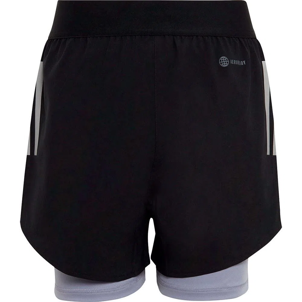 adidas Mädchen Shorts (1/4) G Run 2in1 SHO