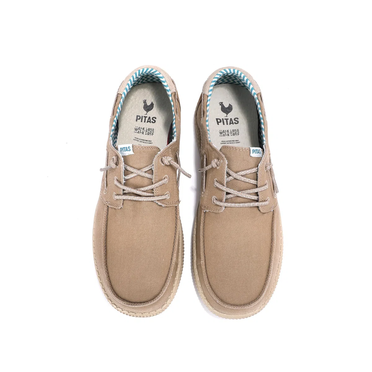 Pitas | WP150 Como | Halbschuhe für Herren für den Sommer | Sommerbootschuhe | Sportliche Herren | Casual Sneakers | Segelschuh | Schnürhalbschuhe | Walkinschuhe pitas
