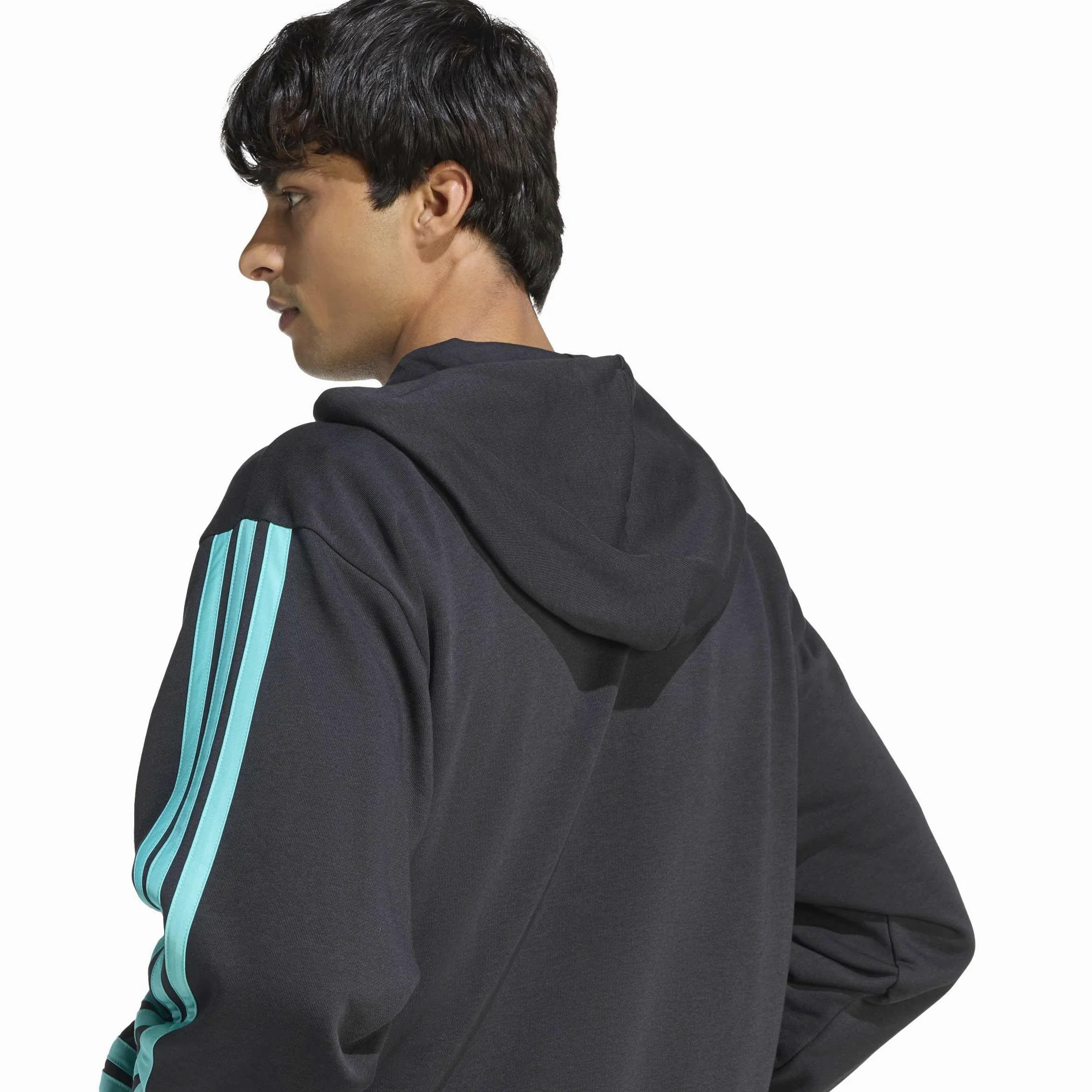 adidas Herren Mercedes - Amg Petronas Formula 1 Team DNA Full Zip Hoody Hoodies