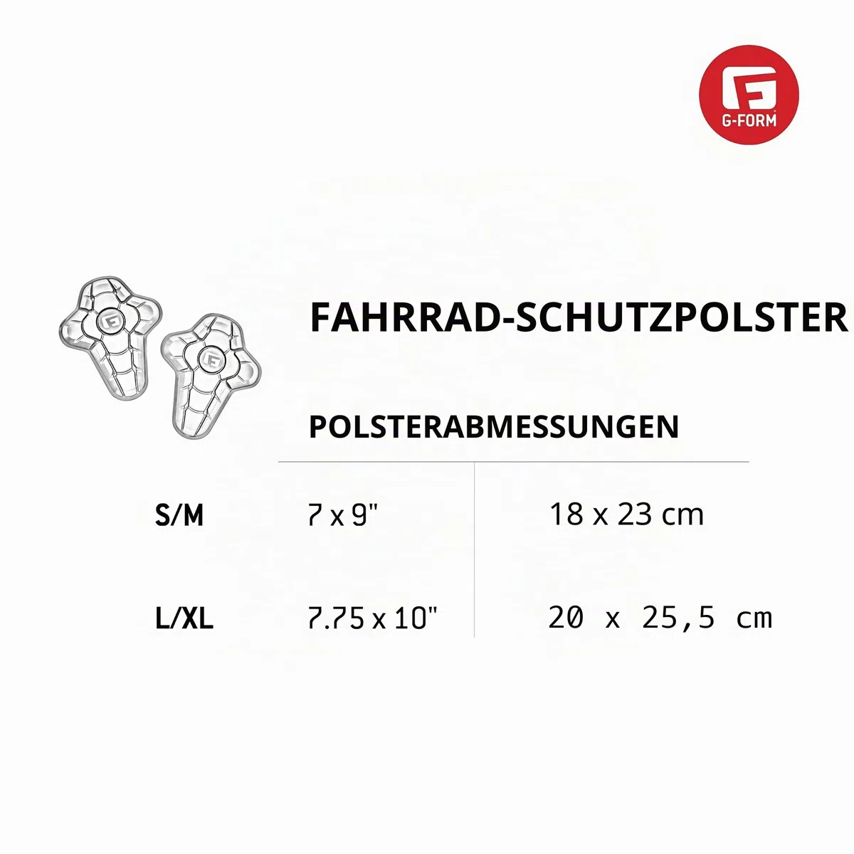 G-Form Slip-In Hüftprotektoren - Mountainbike-Hüftprotektoren für Frauen