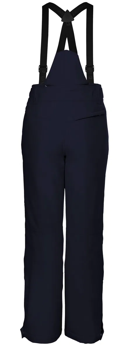 killtec Jungen Funktionshose/Skihose mit abzippbarem Latz KSW 79 BYS SKI PNTS, dunkelnavy, 164, 37310-000
