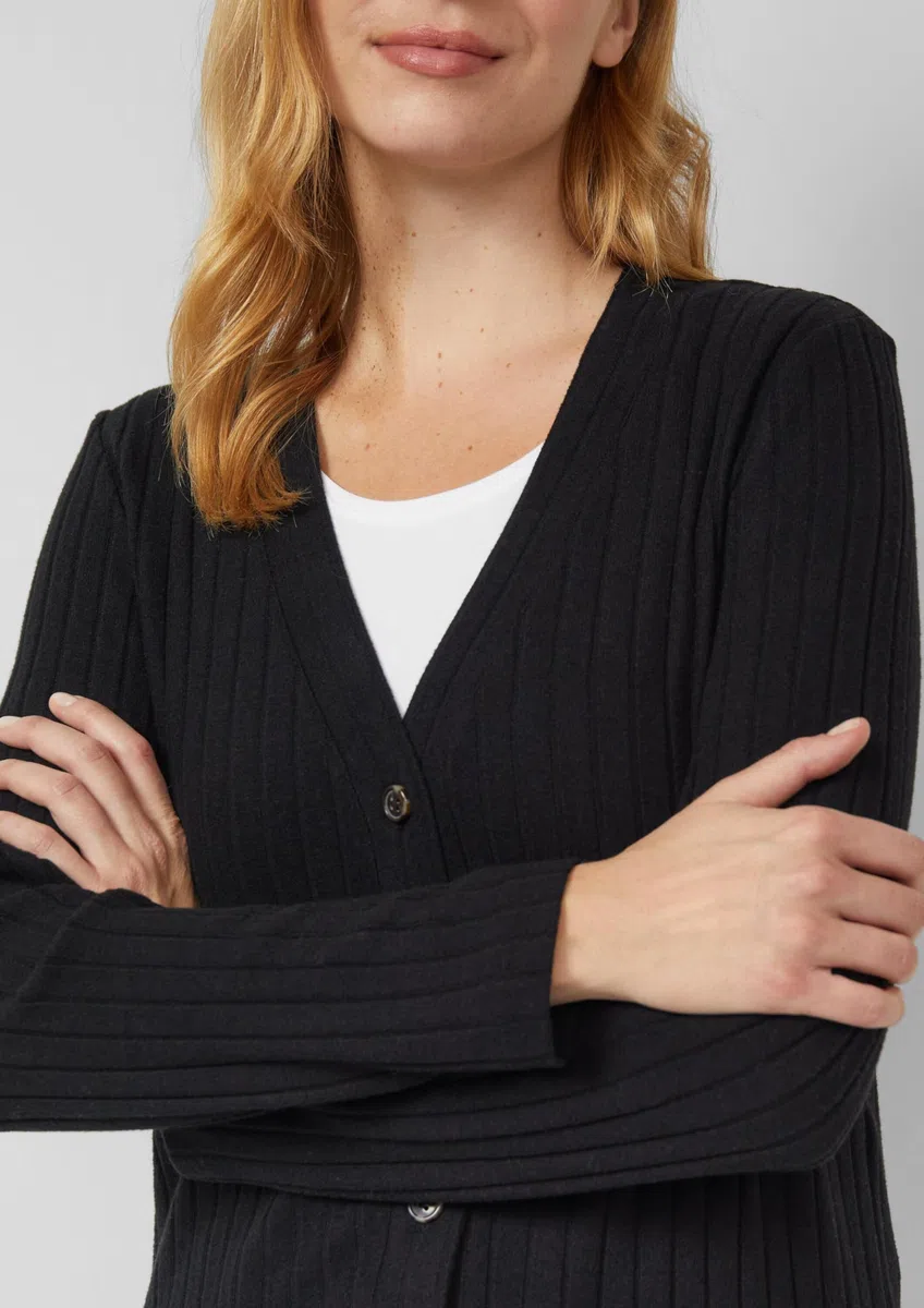 s.Oliver Damen 2172334 Jersey-Cardigan (1er Pack)