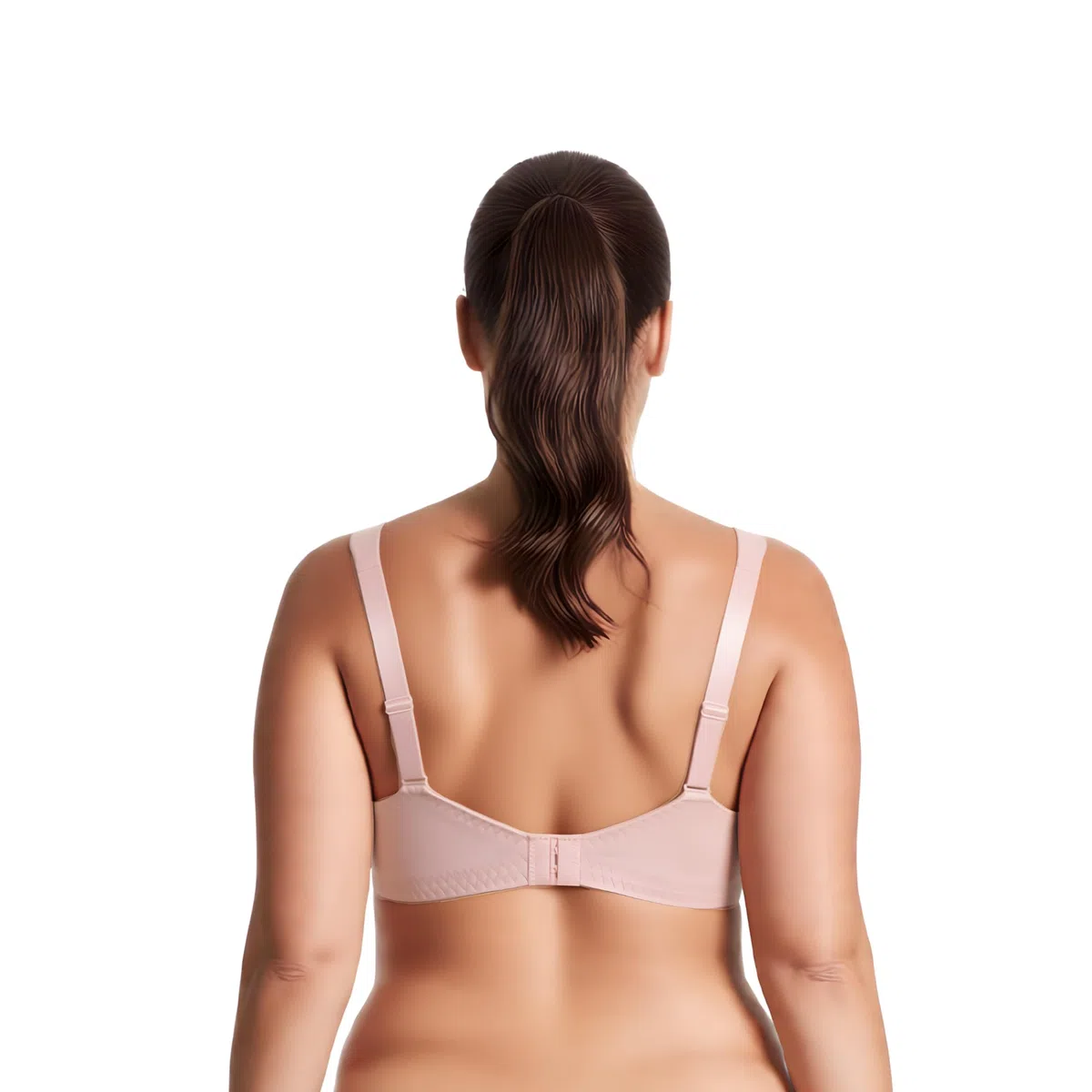 Curve Muse Übergröße Minimizer Ungefüttert Drahtloser BH mit Spitzenstickerei-3er Pack