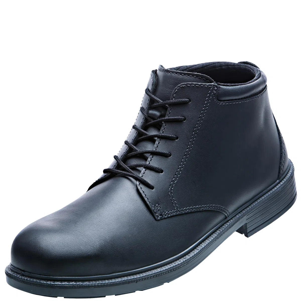 Atlas CX 545 S3 ESD Sicherheitsschuhe knöchelhoch, Business-Look mit Stahlkappe, durchtrittsicher, wasserabweisend, Weite 10, Größe 42