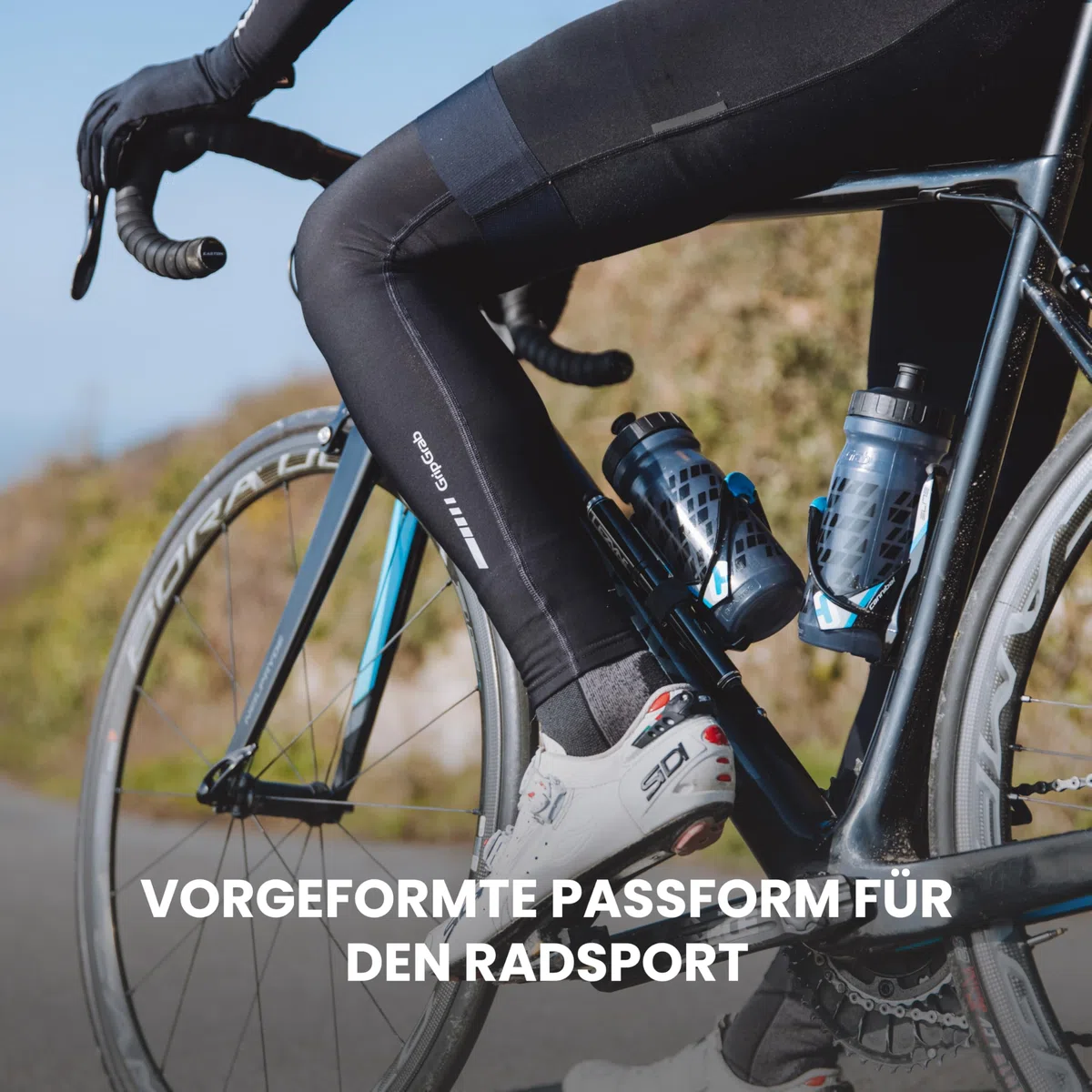 GripGrab Fahrrad Beinlinge Radsport Herren Winter Thermo Rennrad Gravel Bike MTB Beinwärmer Leg Warmers Cycling Stulpen