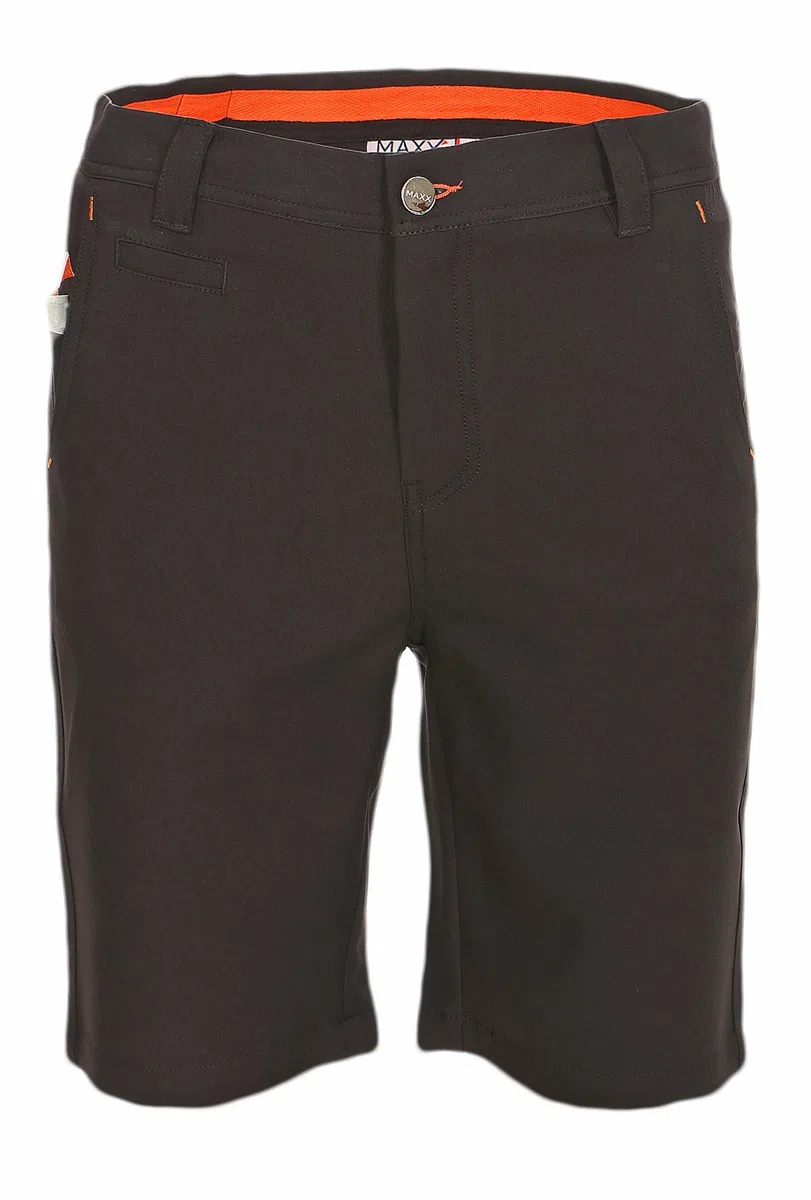 MAXX Kinder Bermuda Hose mit verstellbaren Bund(Weiss, 164) Jungs