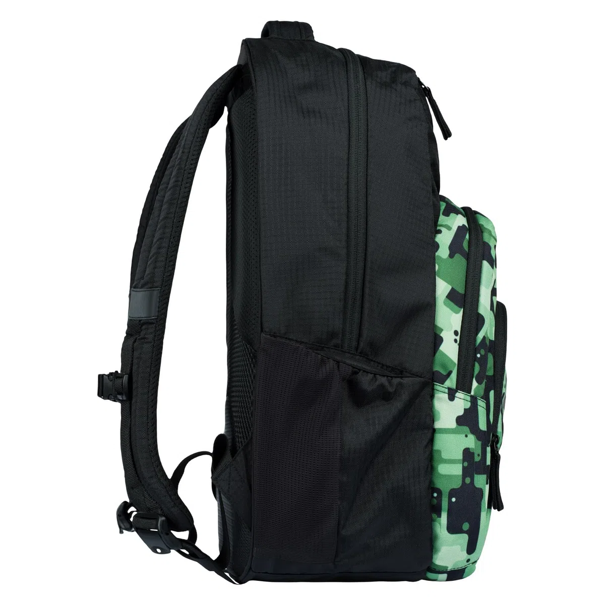 Baagl Schulrucksack Set 3 Teilig Rucksack Grundschule Daypack 35 l Green | Ergonomischer Großer Ranzen mit Brustgurt und Laptopfach für Jungen Mädchen Teenager bietet ein Kühlfach für Schulbücher.