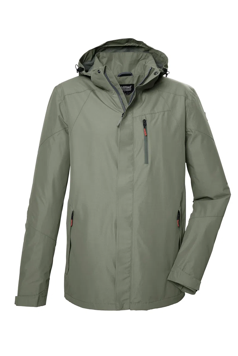 Killtec Herren Kos 32 Mn Jckt Funktionsjacke/Outdoorjacke mit abzippbarer Kapuze