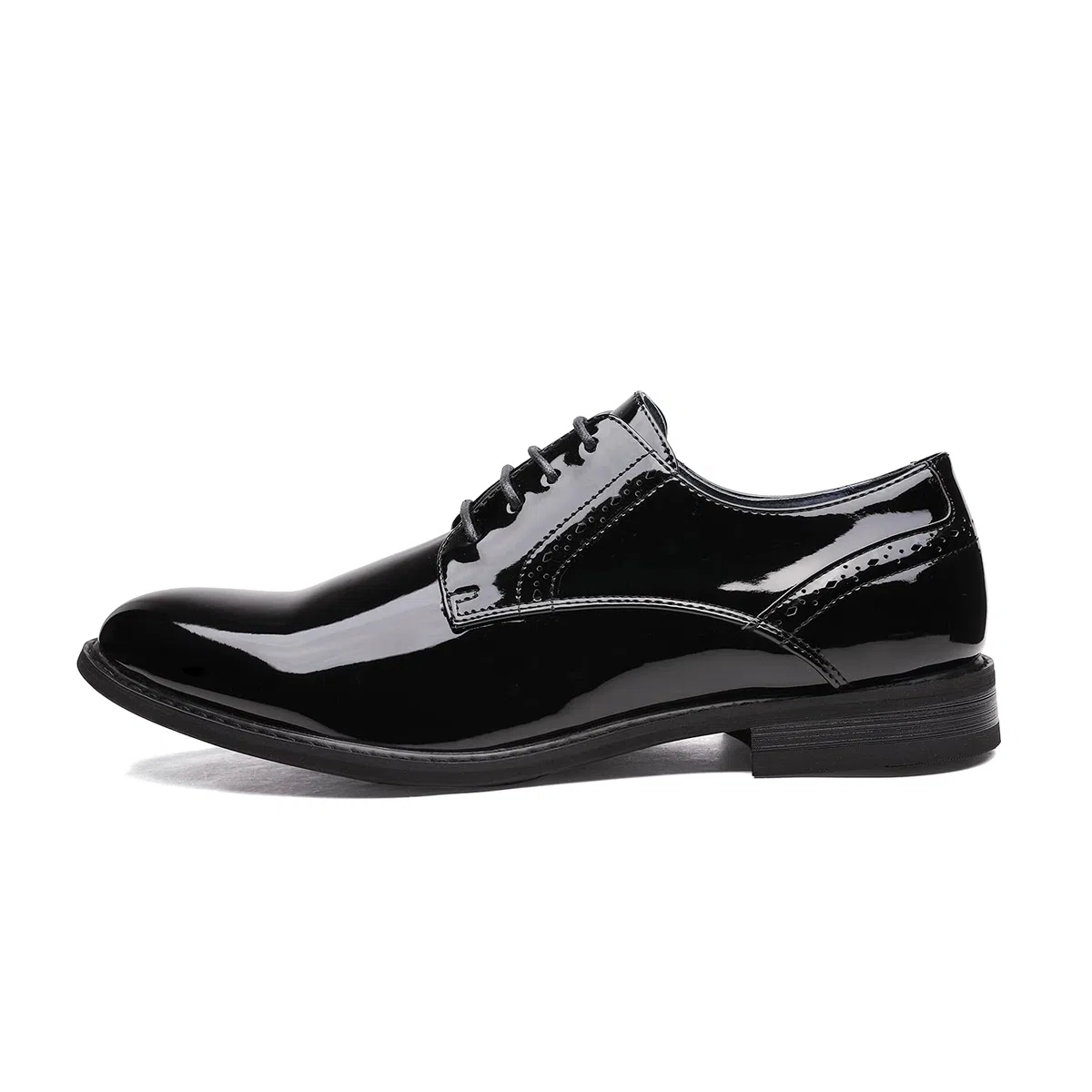 Bruno Marc Herren Schnürschuhe mit weicher Kappe für formelle Anlässe