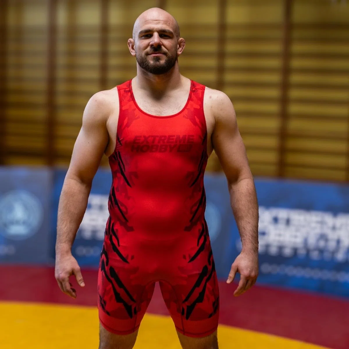 Ringeranzug für Männer BLACK PANTHER professioneller Kompressionsanzug für Wettkämpfe, Wrestling Singlet