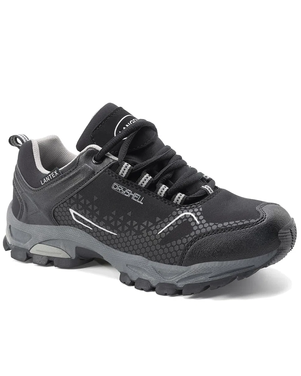 LANGDU Wanderschuhe Herren Damen Wasserdicht Wanderschuhe Leicht Trekkingschuhe Wanderstiefel Atmungsaktiv Outdoorschuhe 38-46EU