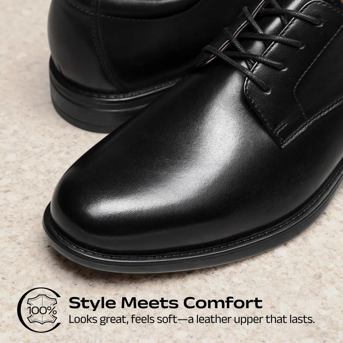 Bruno Marc Herren Schnürschuhe aus Leder Klassische Modelle Bequeme Oxfords Business Anzugschuhe