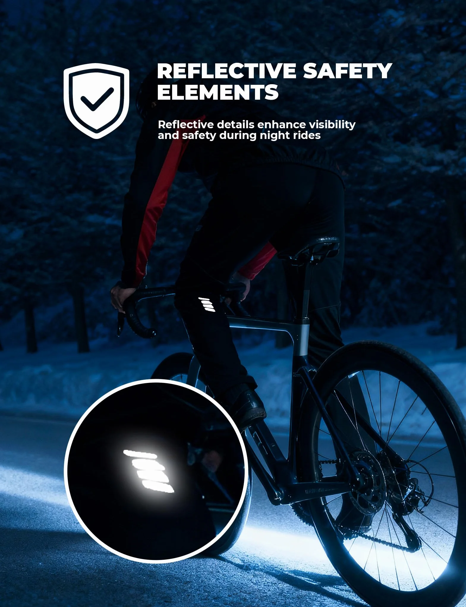ROCKBROS Winter Fahrradbekleidung Herren Fahrrad Jacke + Hose Set Radjacke Wasserfest Windjacke Lange Radhose Freizeithose M-4XL