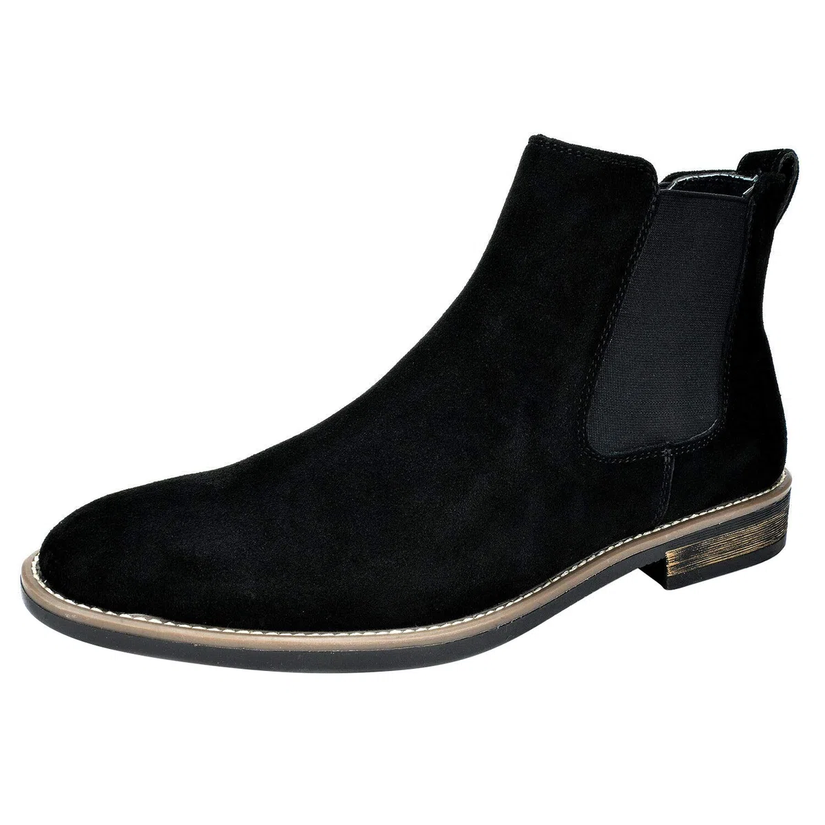 Bruno Marc Herren Chelsea Boots Wildleder Stiefel Stiefeletten