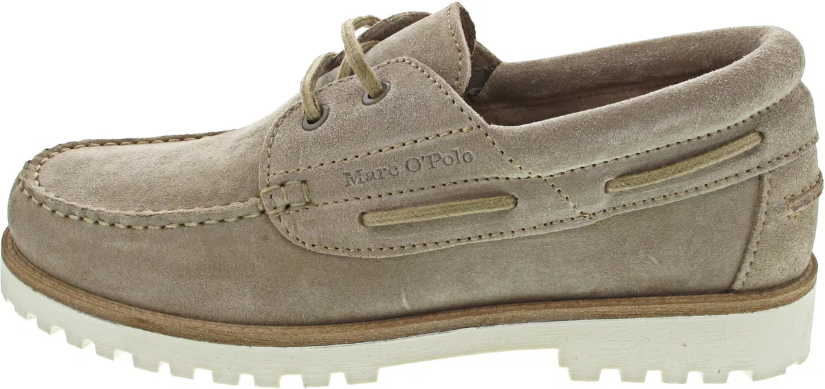 Marc O’Polo sportlicher Schnürer Beige