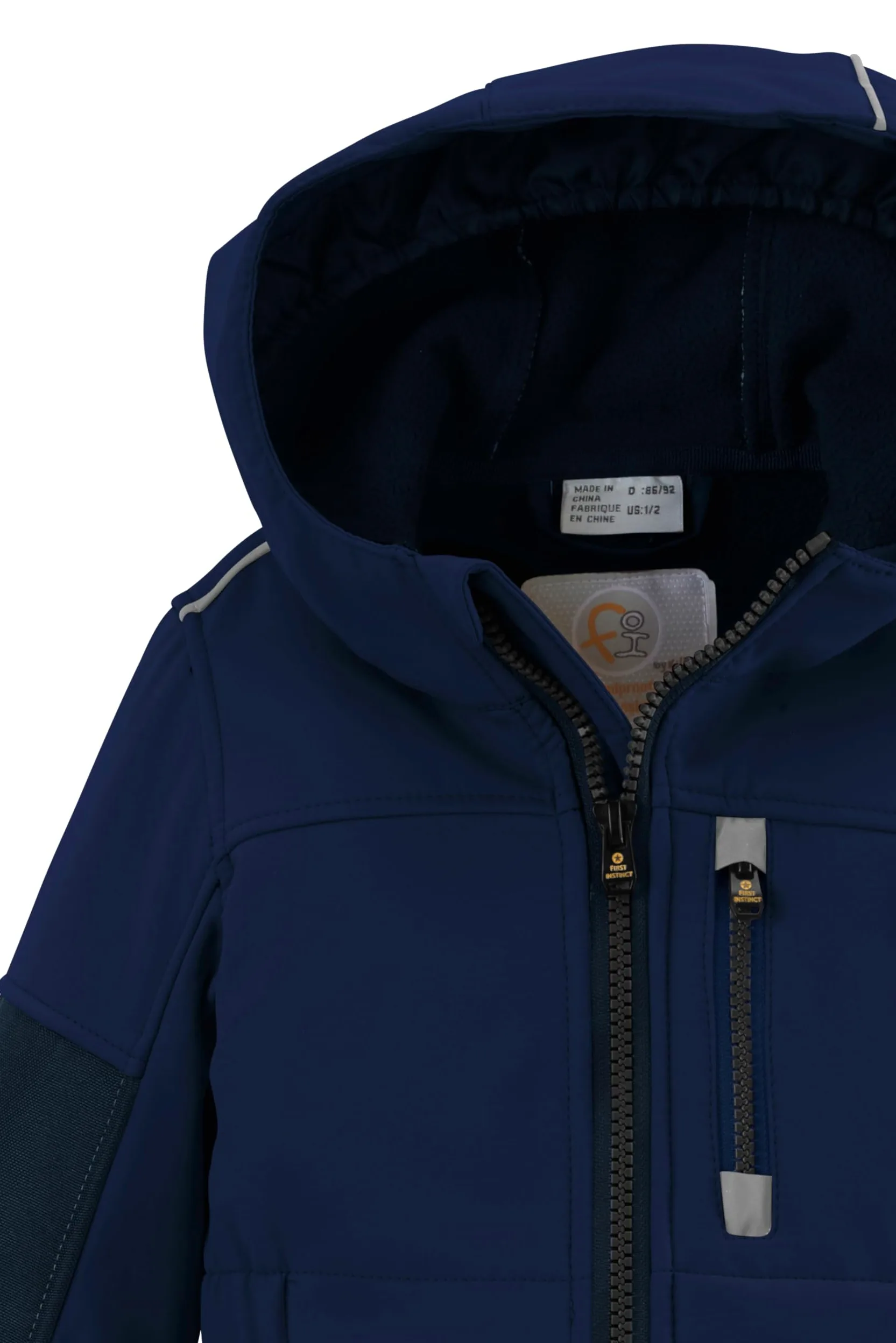 first instinct by killtec Jungen Fiow 35 Mns Onpc Softshell Overall mit Kapuze