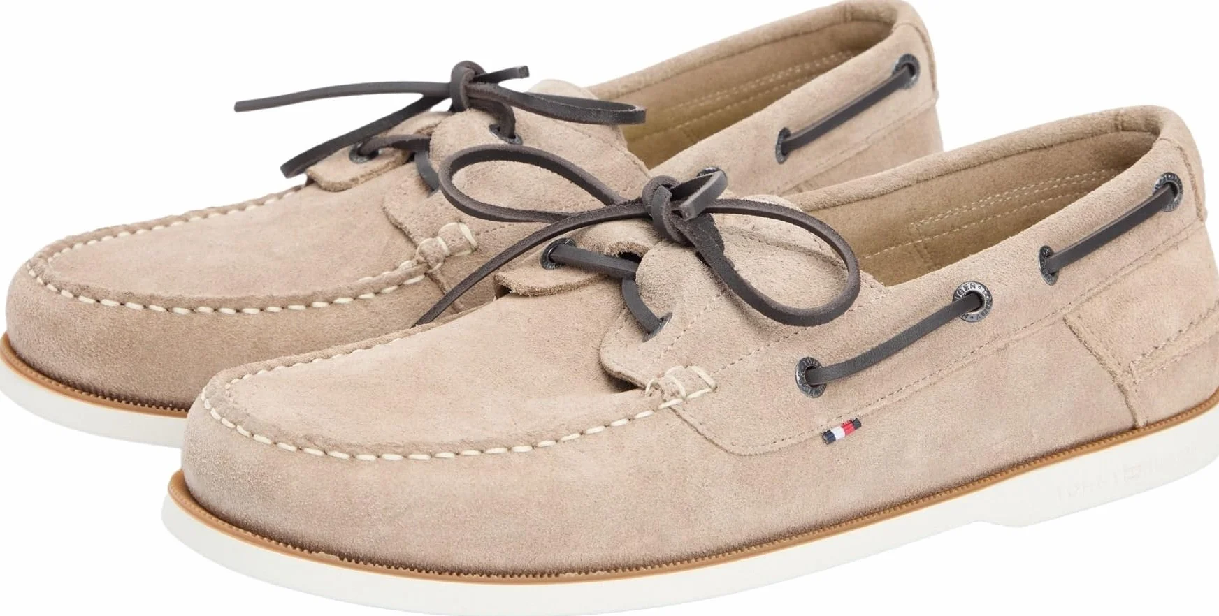 Tommy Hilfiger Herren Th Boat Shoe Core Suede Fm0fm05387 Bootsschuhe