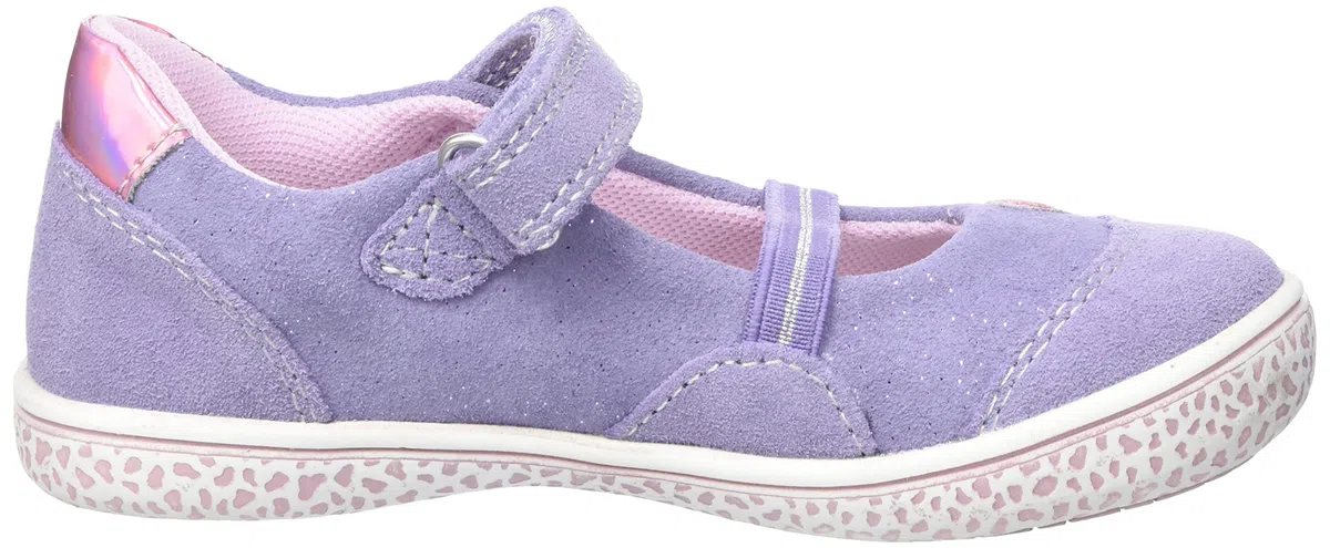Lurchi Kinderschuhe Mädchen Ballerinas Grau Freizeit