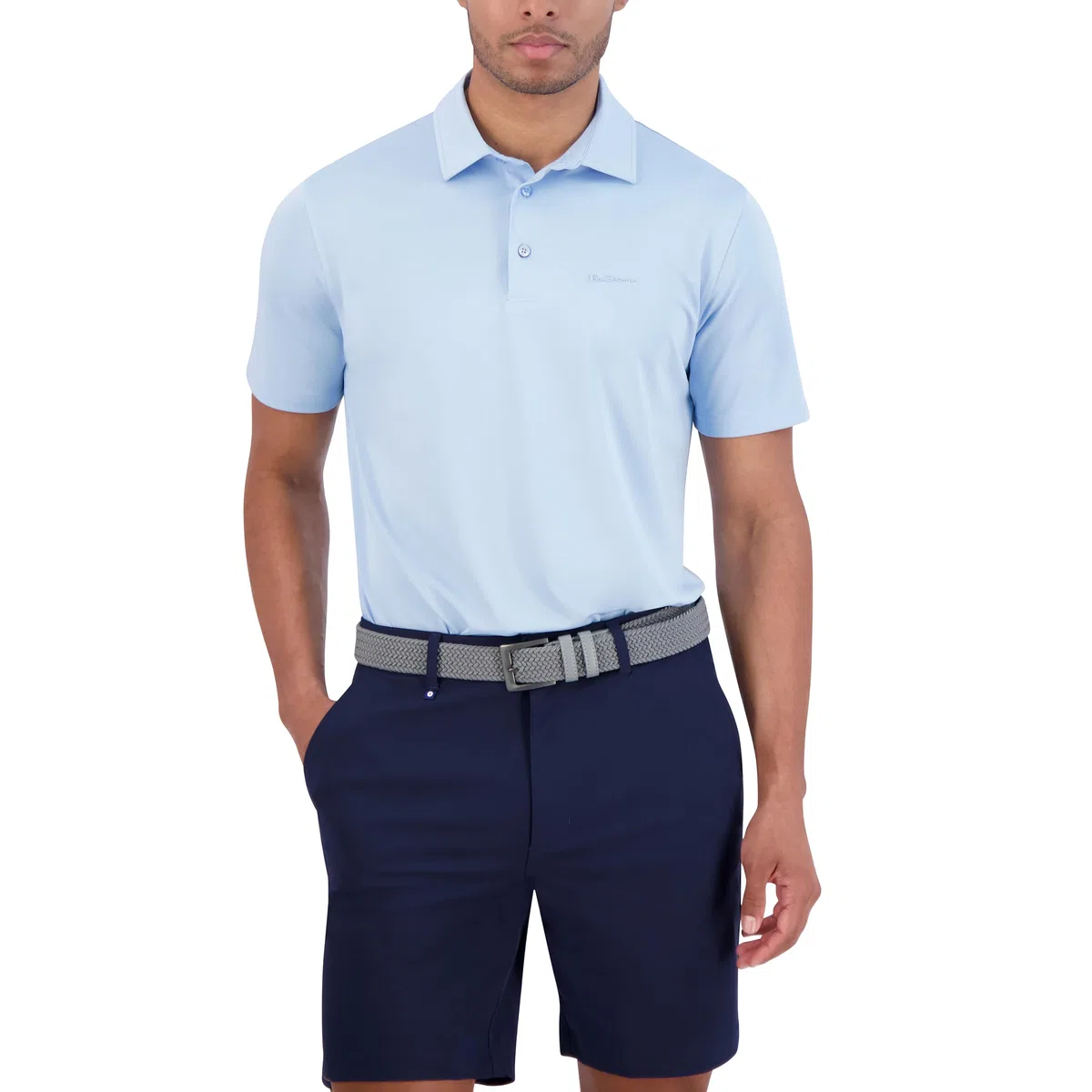 Ben Sherman Herren Solid Air Pique Short Sleeve Sports Fit Polo Top Kurzärmliges Poloshirt aus solidem Air-Piqué, Sport-Passform (1er Pack)