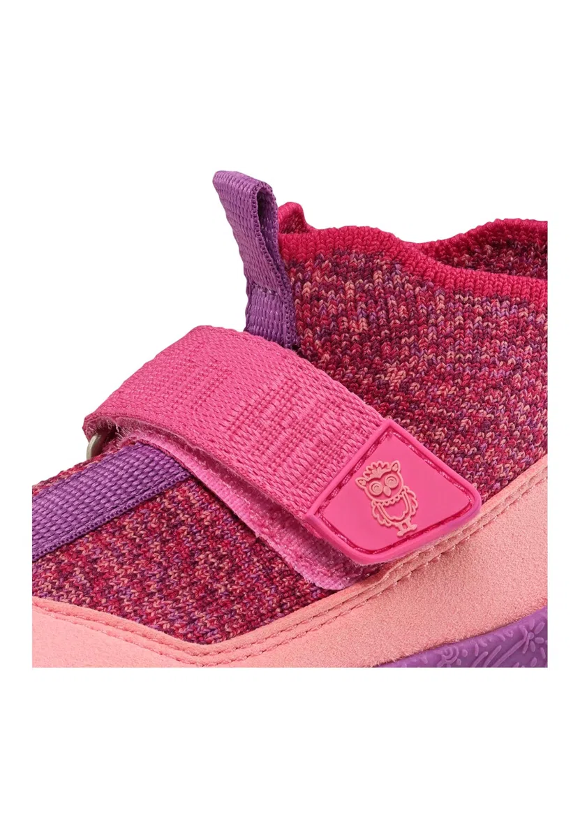 Affenzahn Lauflerner Knit Toddly zum Reinschlüpfen, rutschfest, mit Klettverschluss, Flexibel, Leicht, Größe 19-25