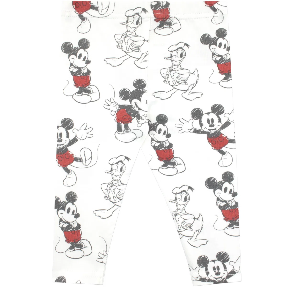 Disney Baby Jungen Mickey Mouse und Donald Duck Bodysuit mit Hut und Latz Outfit 5-teiliges Set Mehrfarbig 74