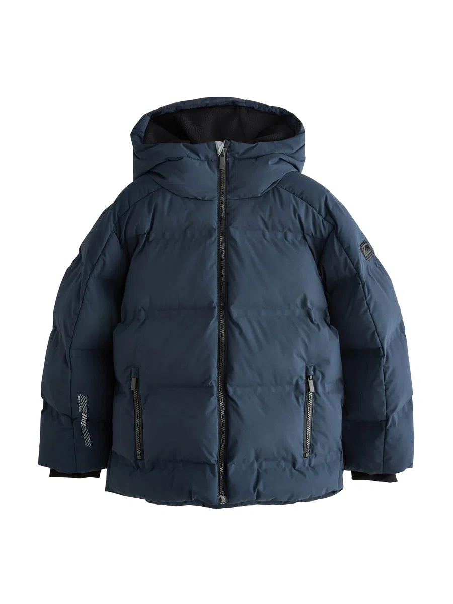 NEXT Jungen Wasserabweisender Steppmantel mit Fleecfutter