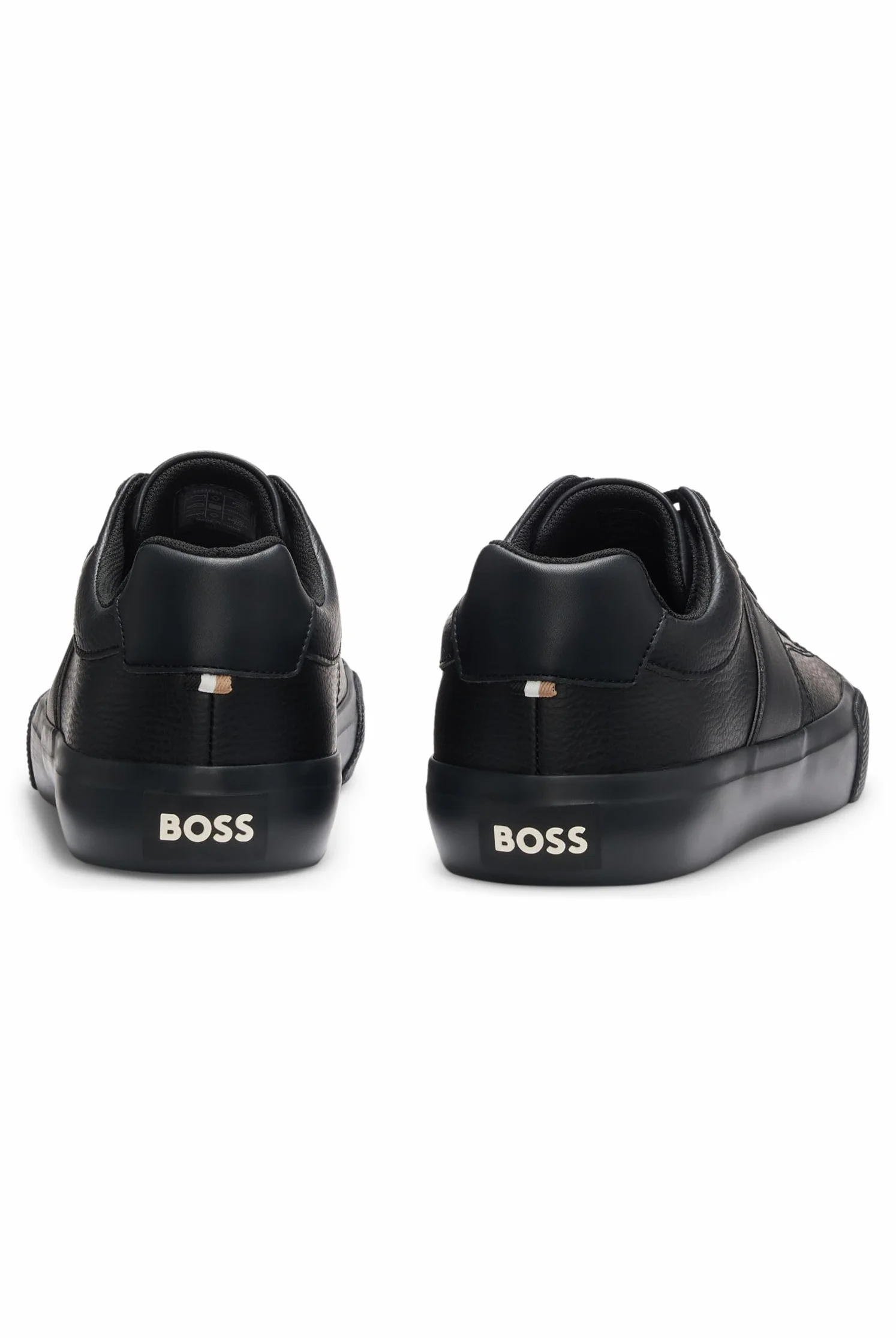 BOSS Herren Aiden Tenn Schnür-Sneakers mit Cupsohle und kontrastfarbenem Logo Größe