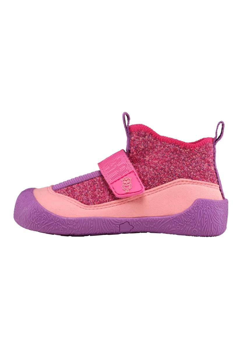 Affenzahn Lauflerner Knit Toddly zum Reinschlüpfen, rutschfest, mit Klettverschluss, Flexibel, Leicht, Größe 19-25
