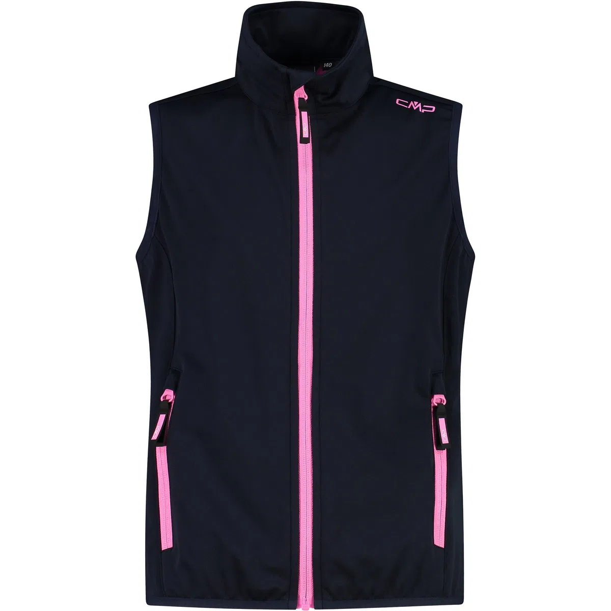 CMP Kinder Softshell Weste, b.blue-bubblegum, 164