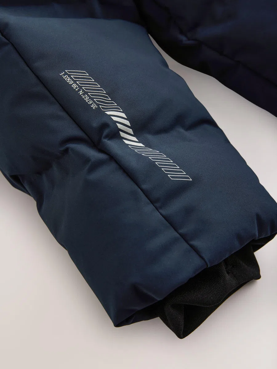 NEXT Jungen Wasserabweisender Steppmantel mit Fleecfutter