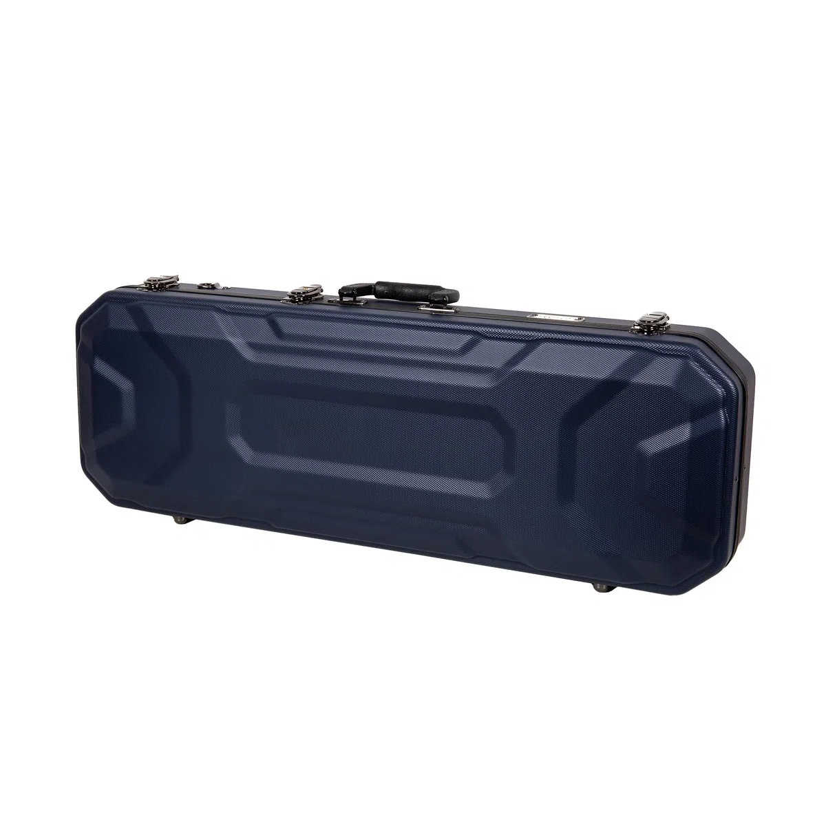 Crossrock CRA860VFBL 4/4 Violinenkoffer, ABS-Hartschale mit Innenfach, abnehmbare Gurte, Blau