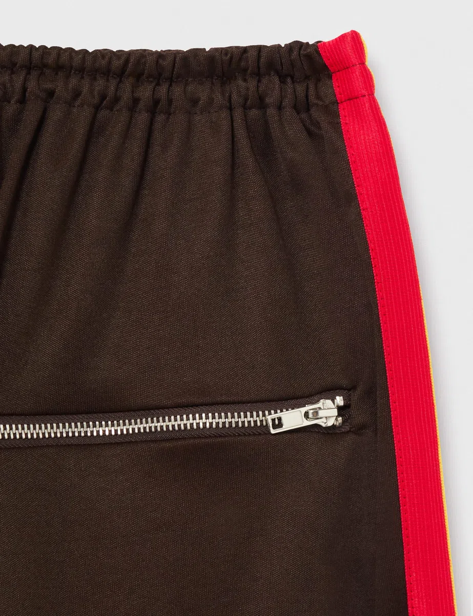 NVA Sporthose ASV DDR Kult • Klassische Trainingshose mit Steg & Bügelfalte • Retro Sport-Hose der Nationalen Volksarmee • Vintage Trainingshose Polyester/Baumwolle