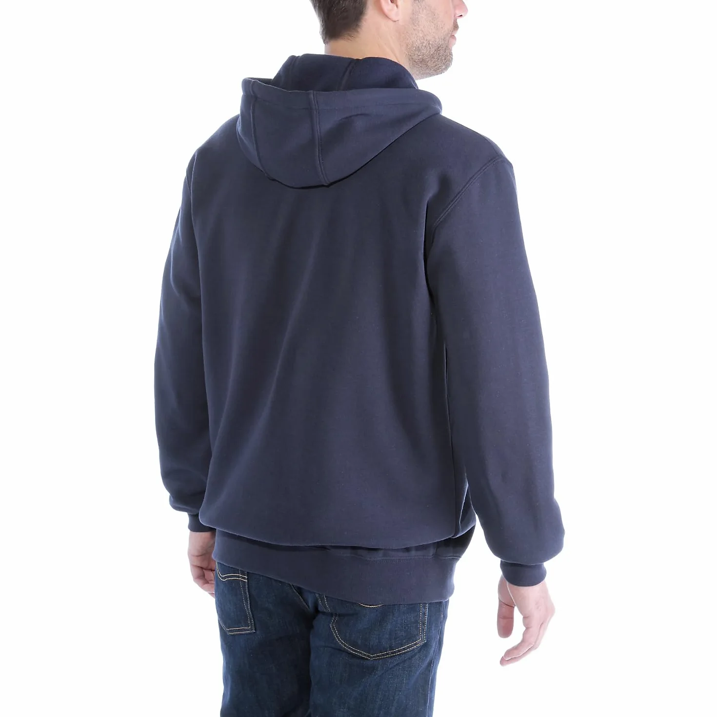 Carhartt Midweight Kapuzenpullover, Sweatshirt, Dunkelblau (New Navy), Größe L (K121.472.S006)