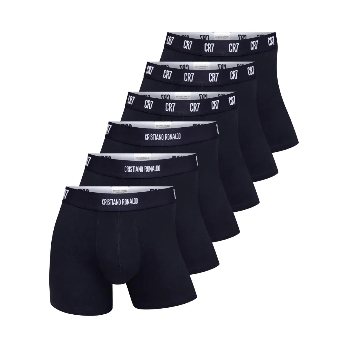 CR7 Boxershorts Herren Baumwolle – Cristiano Ronaldo Premium Herren Unterhosen – Männer Boxershorts – Komfort & Style – 6er Pack
