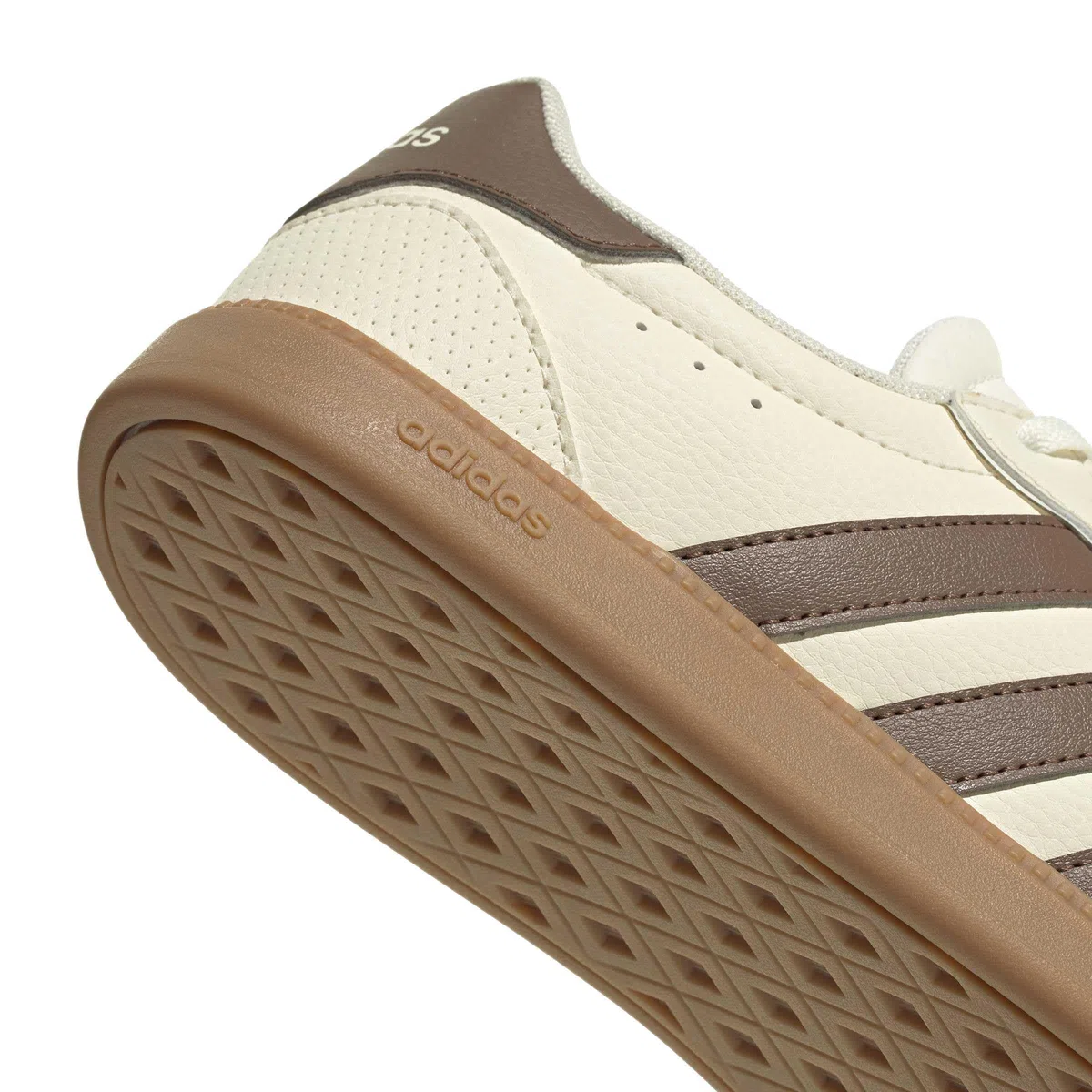 adidas Damen Breaknet Sleek Shoes, Cream White/preloved brown/GUM10, 39 1/3 EU