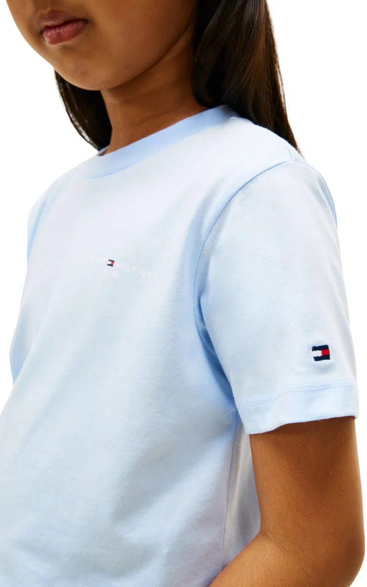 Tommy Hilfiger Unisex Kinder Mini Corp T-Shirt Ks0ks00661 T-Shirts (1er Pack)