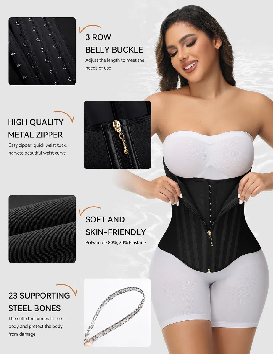 SHAPSHE Taille Trainer für Frauen Bauchkontrolle Taille Cincher Korsett Sport Workout Body Shaper Postpartum Bauch Band Gym